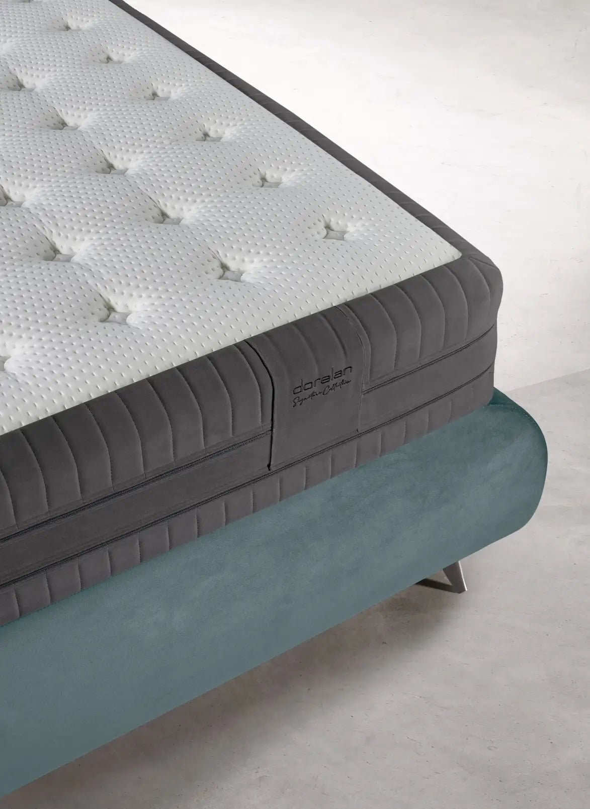 Close-up detail of a premium Dorelan mattress Kristal.