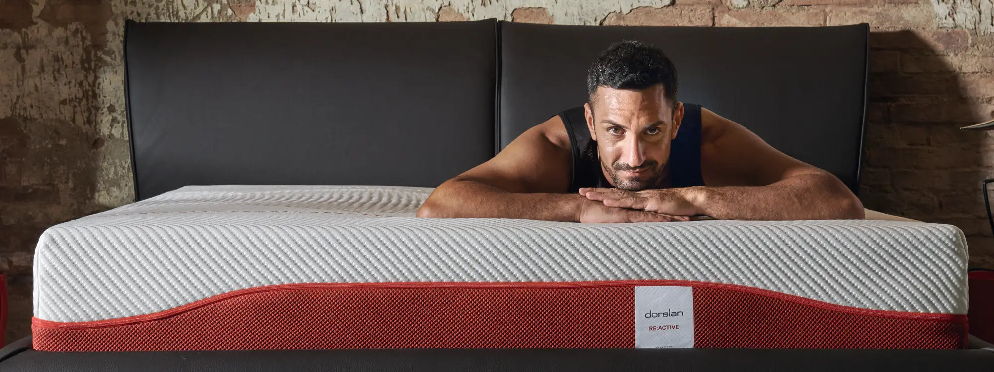 Benessere post-allenamento su materasso Dorelan Re:Active, sostegno e performance