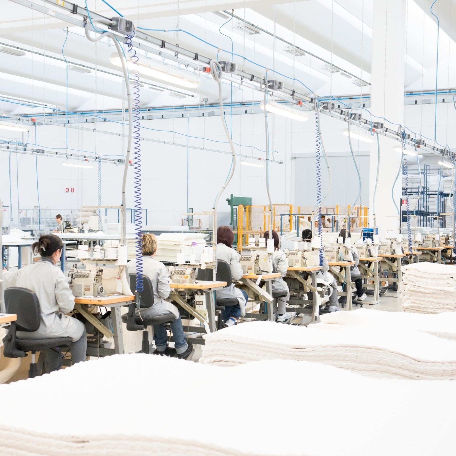 dorelan non usa acqua nel proprio stabilimento