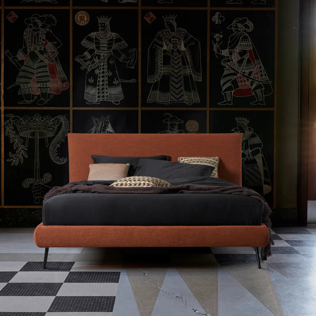 letto jackson con zip di design dorelan nuova collezione myroom