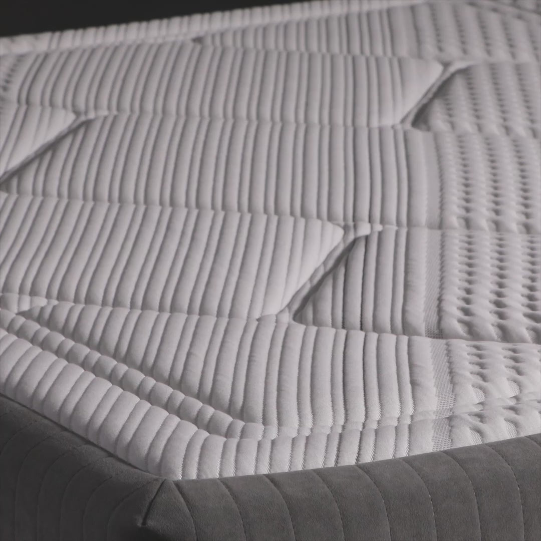 Dettagli del rivestimento del materasso Arial in memory