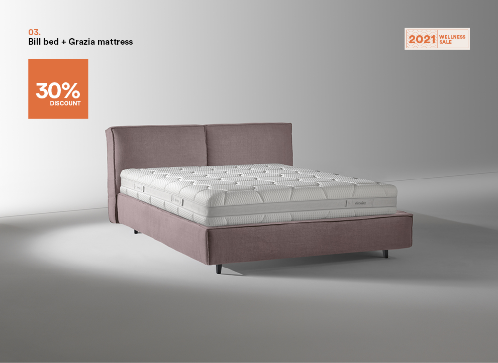 Dorelan Bill bed + Grazia mattress